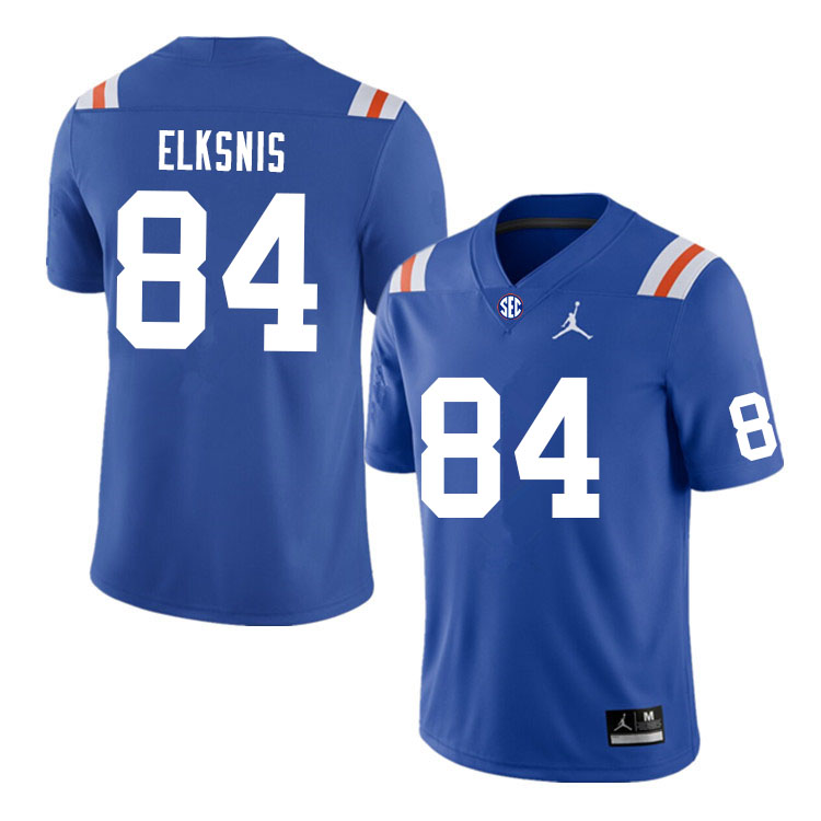Men #84 Nick Elksnis Florida Gators College Football Jerseys Sale-Throwback